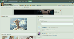 Desktop Screenshot of biornekvadet.deviantart.com