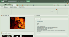 Desktop Screenshot of brighteyes84.deviantart.com