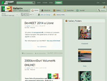 Tablet Screenshot of italiani.deviantart.com