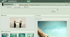 Desktop Screenshot of manischdepressiv.deviantart.com