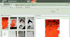 Desktop Screenshot of heart-disk.deviantart.com