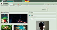 Desktop Screenshot of hellblade0x.deviantart.com
