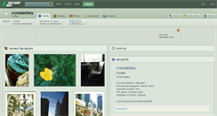 Desktop Screenshot of crystalashley.deviantart.com