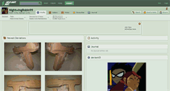 Desktop Screenshot of nightwingrobin99.deviantart.com