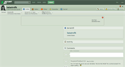 Desktop Screenshot of katastrofik.deviantart.com