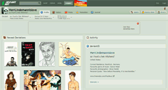Desktop Screenshot of herrlindemannislove.deviantart.com