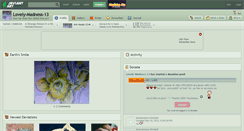 Desktop Screenshot of lovely-madness-13.deviantart.com