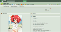 Desktop Screenshot of coles-chan.deviantart.com