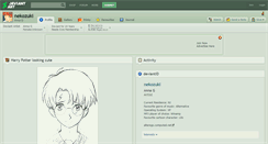 Desktop Screenshot of nekozuki.deviantart.com