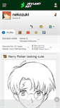 Mobile Screenshot of nekozuki.deviantart.com