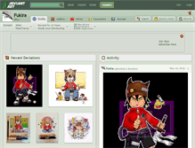 Tablet Screenshot of fukira.deviantart.com