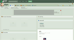 Desktop Screenshot of luffyplz.deviantart.com