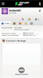 Mobile Screenshot of molsmith.deviantart.com