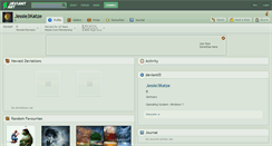 Desktop Screenshot of jessie3katze.deviantart.com