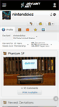 Mobile Screenshot of nintendoloz.deviantart.com