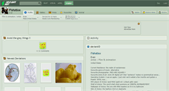 Desktop Screenshot of fishstixx.deviantart.com