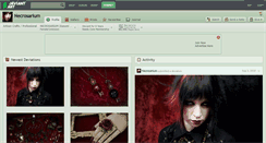 Desktop Screenshot of necrosarium.deviantart.com