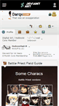 Mobile Screenshot of darqx.deviantart.com