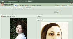 Desktop Screenshot of josephine-marie.deviantart.com