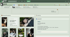 Desktop Screenshot of mkvb.deviantart.com