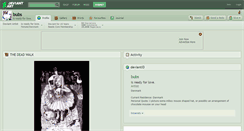 Desktop Screenshot of bubs.deviantart.com