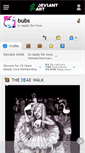 Mobile Screenshot of bubs.deviantart.com