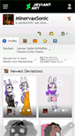 Mobile Screenshot of minervaxsonic.deviantart.com