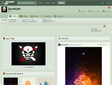 Tablet Screenshot of jaymahjad.deviantart.com