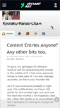 Mobile Screenshot of kyoraku-nanao-lisa.deviantart.com
