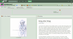 Desktop Screenshot of forbiddenrace1.deviantart.com