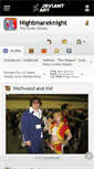 Mobile Screenshot of nightmareknight.deviantart.com