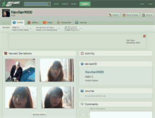 Tablet Screenshot of hawiian9000.deviantart.com