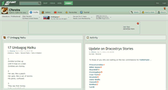 Desktop Screenshot of cpereira.deviantart.com