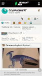 Mobile Screenshot of cryokatana97.deviantart.com