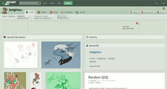 Desktop Screenshot of delightion.deviantart.com