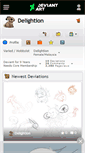 Mobile Screenshot of delightion.deviantart.com