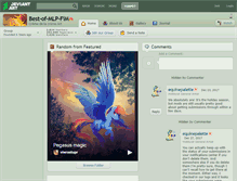 Tablet Screenshot of best-of-mlp-fim.deviantart.com
