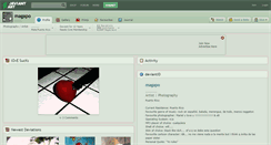 Desktop Screenshot of magapo.deviantart.com