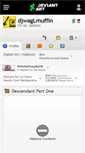 Mobile Screenshot of djwaglmuffin.deviantart.com
