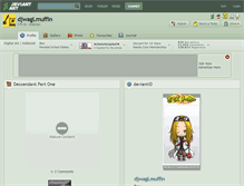 Tablet Screenshot of djwaglmuffin.deviantart.com