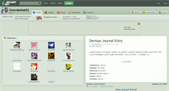 Desktop Screenshot of chowderbob52.deviantart.com