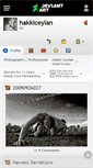 Mobile Screenshot of hakkiceylan.deviantart.com