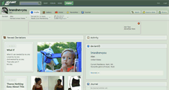 Desktop Screenshot of brandnewyou.deviantart.com
