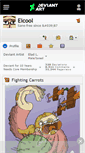 Mobile Screenshot of elcool.deviantart.com