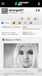 Mobile Screenshot of deranged07.deviantart.com