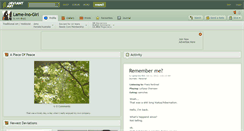 Desktop Screenshot of lame-ino-girl.deviantart.com