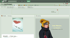 Desktop Screenshot of crazyprshipper.deviantart.com