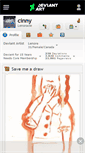 Mobile Screenshot of cinny.deviantart.com