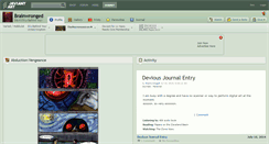 Desktop Screenshot of brainwronged.deviantart.com
