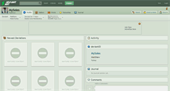Desktop Screenshot of mysoles.deviantart.com